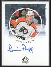 2024-25 UD SP Authentic Brian Propp UDA-BP UD Authentics Auto
