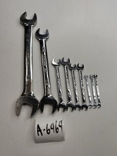 Snap-on Ignition Wrench Crowfoot Wrench Lot 9 Pc Usa