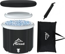 Bano de hielo portatil para terapia de agua f...