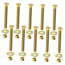 Of Brake Cage Bolt Assembly Compatible With Semi Truck Release 10pcs Golden