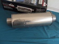 Dynomax 17296 Ultra Flo Polished Stainless Steel Universal Exhaust Muffler