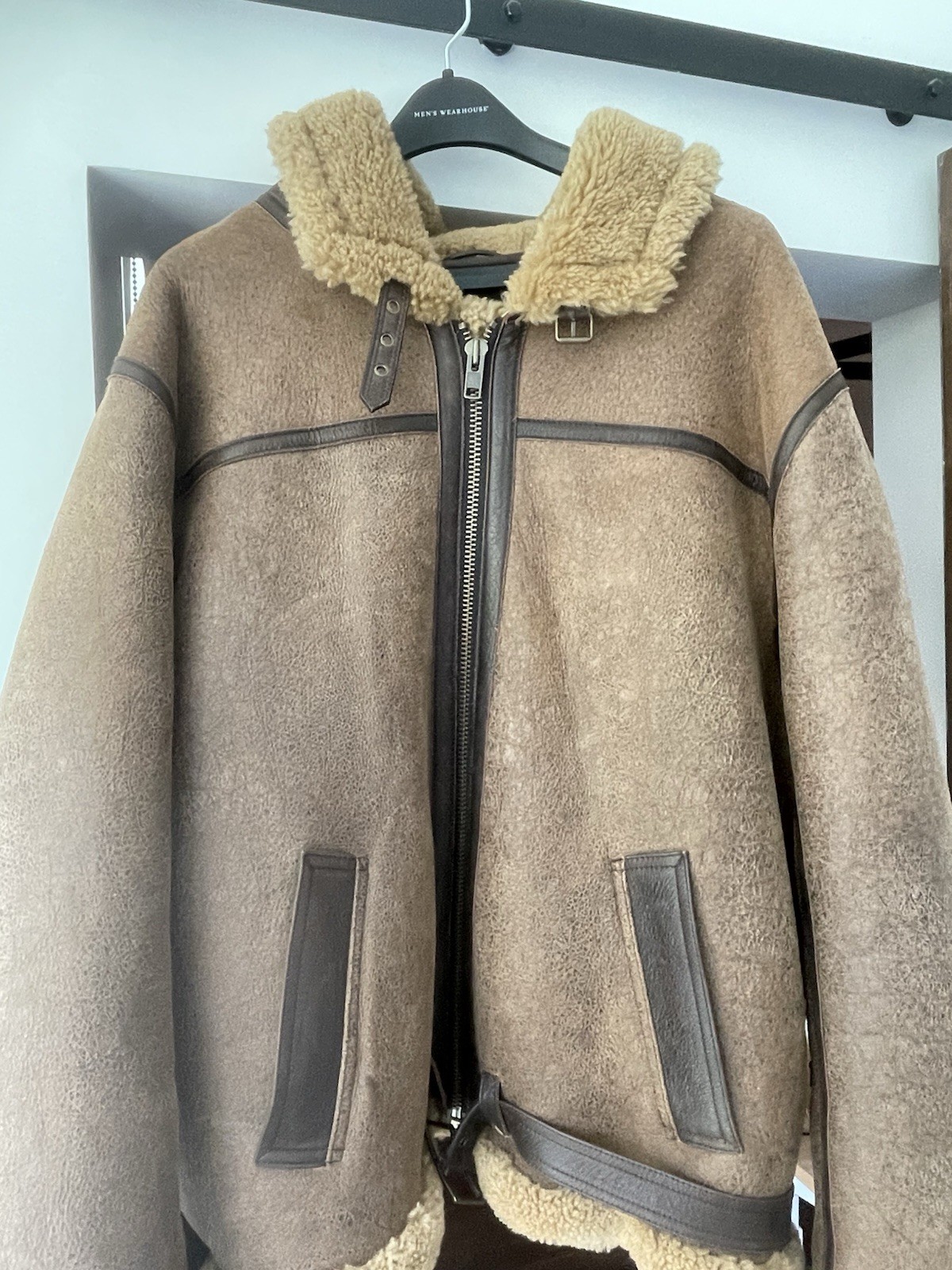 Shearling Flight Jacket - image 3