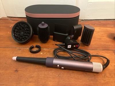 Dyson Airwrap I.D. Multi-Styler Curly Coily - Jasper Plum With Display Case