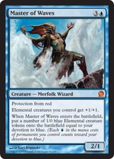 MTG English Master of Waves NM Foil Theros