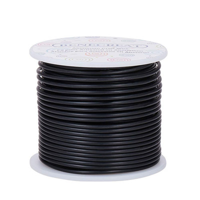 12 Gauge Matte Jewelry Craft Wire 100 Feet Tarnish Resistant Aluminum Wire for B