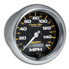 Auto Meter Speedometer Gauge 4789 Carbon Fiber 0 To 160 Mph 3-38 Electrical