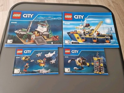 Lego Bauanleitung 60095 City Deep Sea Exploration Vessel 