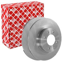 2X FEBI BREMSSCHEIBEN Ø252mm VORNE PASSEND FÜR HYUNDAI I10 KIA PICANTO