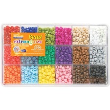 The Beadery Giant Caryon Bead Box - approximately 2300 beads Assorted