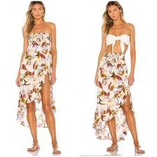 Anthropologie L Space Caitlin Coverup S Aloha Paradise Tropical Resort