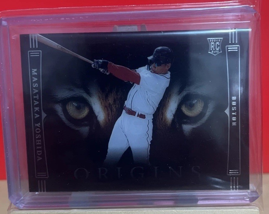 2023 Panini Chronicles Origins Masataka Yoshida Tiger Eyes Case Hit (RC) Red Sox