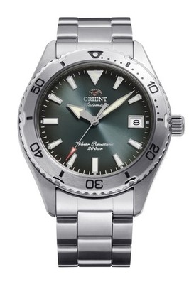 ORIENT Men's Watch Mako Sports RN-AC0Q13E Green Dial Mechanical