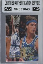 CAS Certified 1994-95 Flair Christian Laettner #89 Sealed Auto 3c7