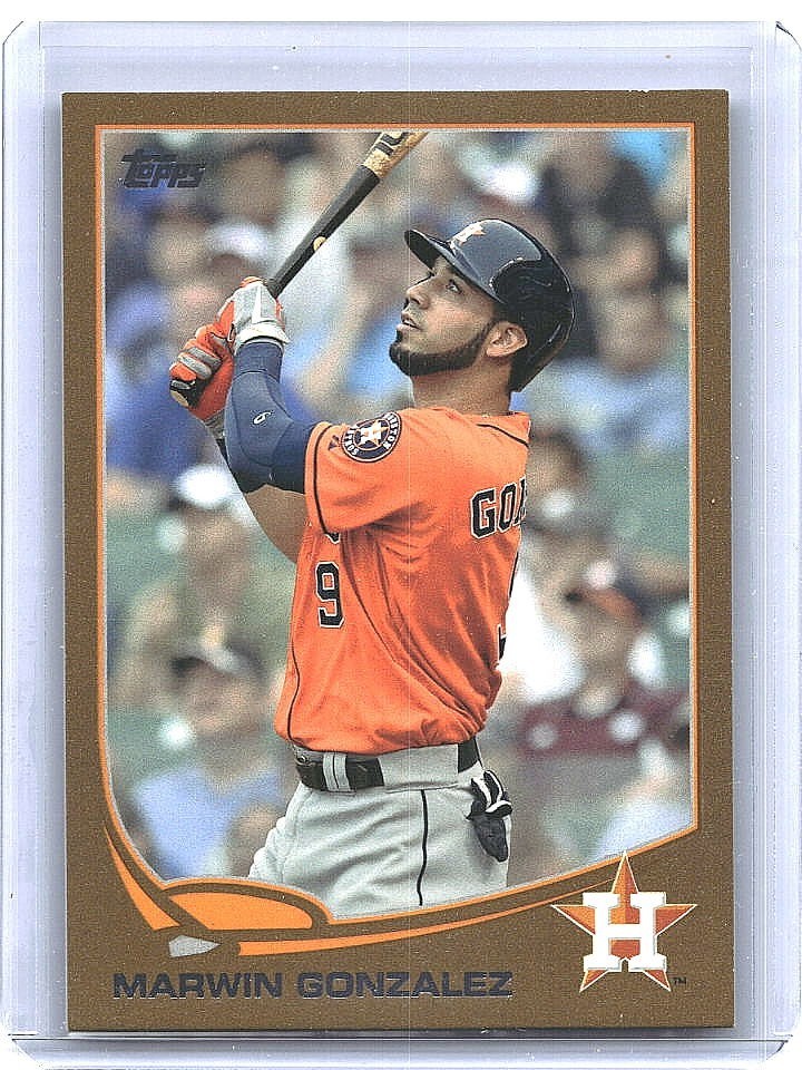 Marwin Gonzalez 2013 Topps Update Gold 1878/2013 #US243 Astros