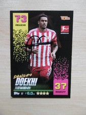 Danilho Doekhi autograph signed TC Topps Bundesliga "Union Berlin 2022/23"