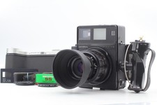 Exc 5 w/Grip Mask 6x7 6x9 Back : Mamiya Universal Press 127mm f4.7 Lens JAPAN