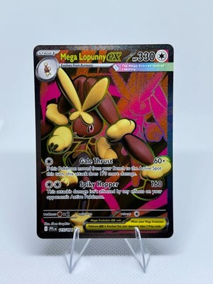 Mega Lopunny EX 128/094 Pokemon Phantasmal Flames SIR Holo NM
