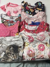 Girls Dresses 7-8Y Lot Of 8 Back To School