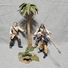 Pirates of the Caribbean Palm Tree Jack Sparrow Will T Gibbs Weapon Zizzle Lot 7