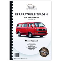 VW Transporter T3 1979-1992 1,6L 1,7L Dieselmotor 50-70 PS Werkstatthandbuch