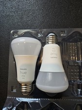 2 - PACK Philips Hue 9290024691A White Bluetooth 10.5W A19 1100 Lumen LED Bulb