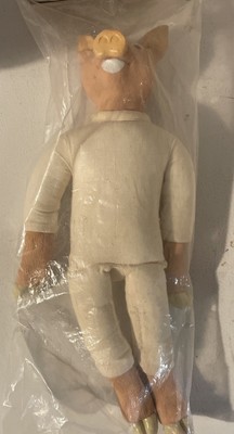 Vintage Just For Keeps Classic Animal Doll PIG 14'' Sealed in Original Packaging 