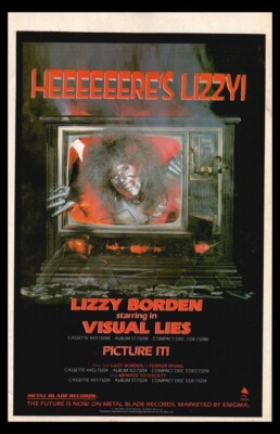 1987-lizzie-borden-visual-lies-print-ad-mini-poster-orig-vintage