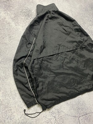 Vintage Nylon Nike Windbreaker Swoosh Logo Mens Track Jacket Size