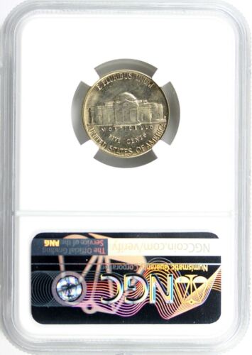 1954-D 5c Jefferson Nickel NGC MS65 - Picture 2 of 4