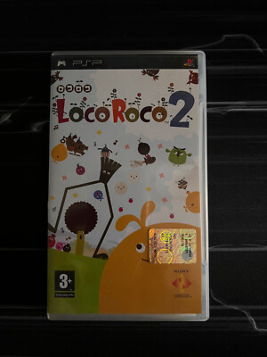 LocoRoco 2 PSP PlayStation Portable Video Game Sony 2008 PAL ITA