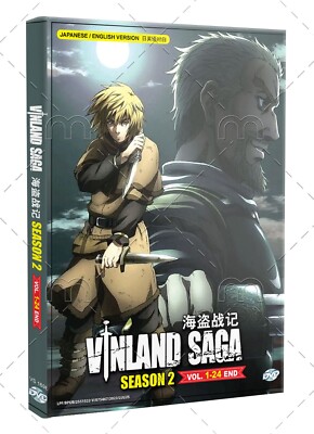 Vinland Saga Season 2 Ep.1-24 End Complete Anime DVD [English Dub