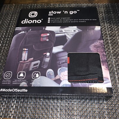 Diono Stow 'n Go  Back Seat Organizer, Kick Mat Back Seat Protector