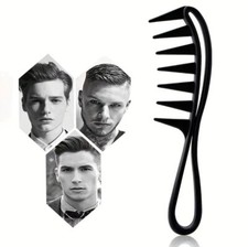 Wide Tooth Comb for Curls, Curly Hair Combs Shark Tooth Wave Combs Wet/Cur