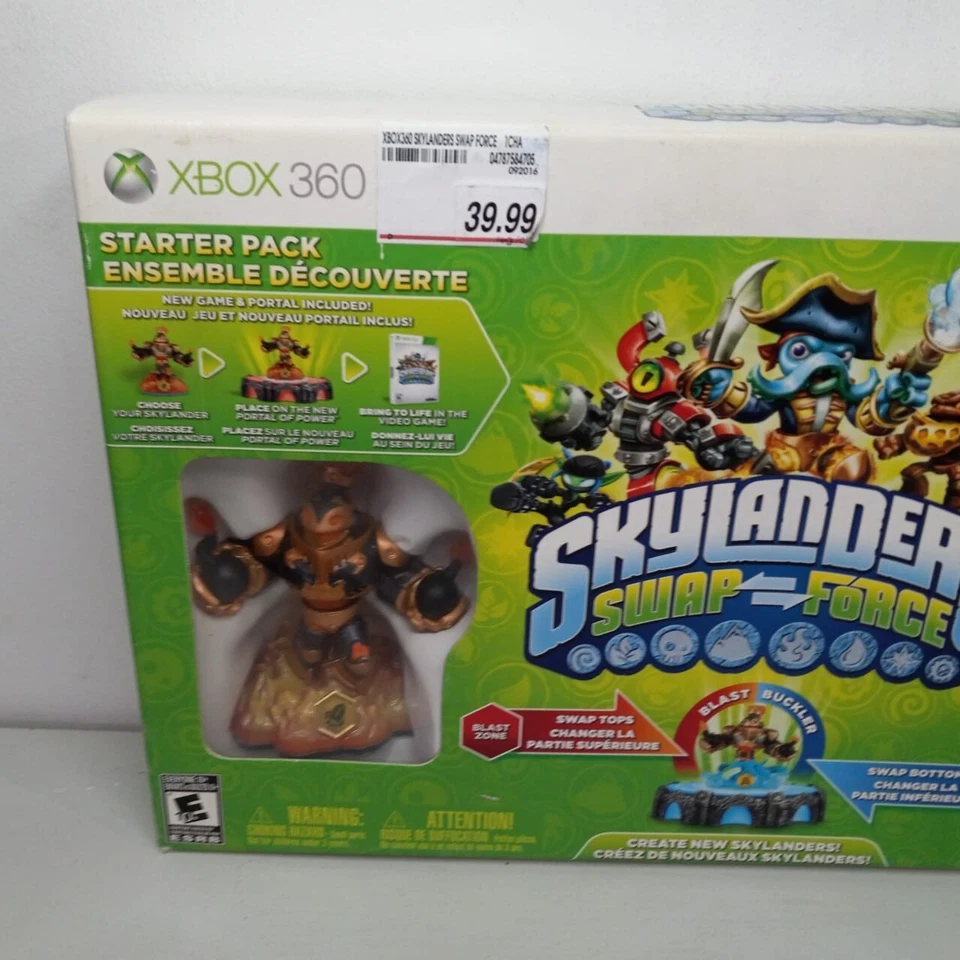 Skylanders Swap Force: Starter Pack  Sealed Instructions Xbox 360, 2013 - Image 2 of 4