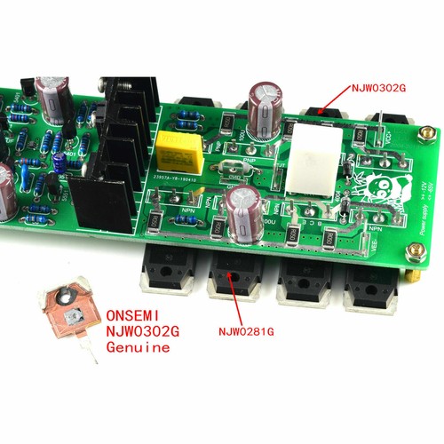 1pair L20.5 ONSEMI NJW0302G NJW0281G Power Amplifier Board 200W 8R AMP - Picture 3 of 6