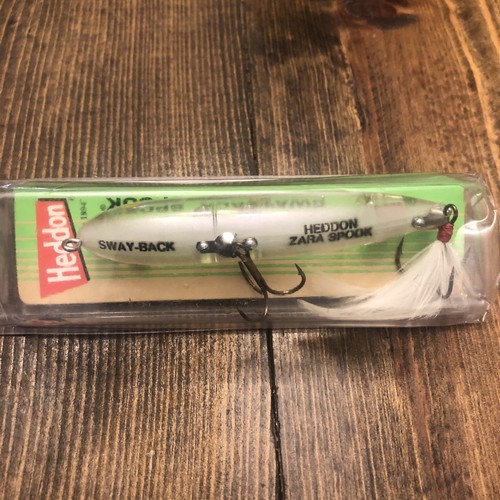 Heddon Swayback Zara Spook Vintage Topwater Fishing Lure Chartreuse