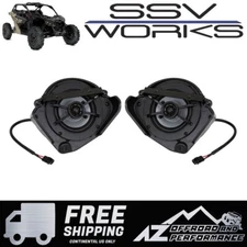 SSV Works Front Dash Speaker Pods - Pair 4" Kicker Speakers 2017-2023 Can Am X3