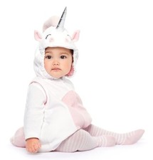 NUEVO CARTER'S BEBÉ NIÑA 3 PIEZAS UNICORNIO FELPA POLAR HALLOWEEN DISFRAZ COMPLETO 3-6M
