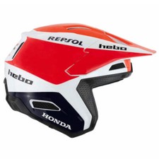 Casco Hebo Trials Zone Pro Montesa Team Bianco