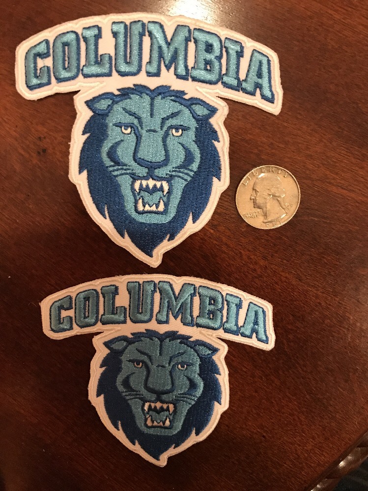 Columbia University Lions Vintage Ferro Ricamato Su Toppa RARO - Foto 6