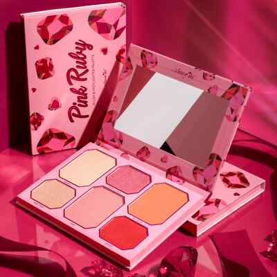 AmorUs Pink Ruby Blush & Highlighter Palette ~ BRAND NEW!!!
