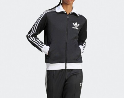 Adidas BECKENBAUER Track Top Womens - Black / IW3174 Adidas BECKENBAUER Track Top Womens - Black / IW3174