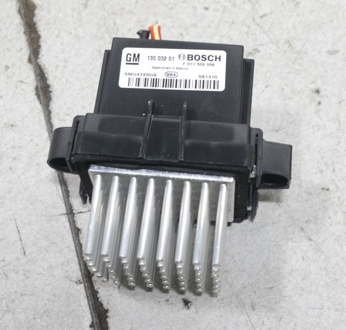 OPEL Insignia A Bj 2010 Widerstand Gebläse Motor Heizung 13503201 #121732-G513