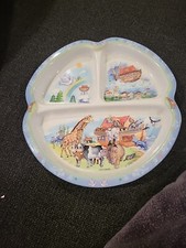Noah's Ark 8" Divided Plate - Peco Melamine Ware