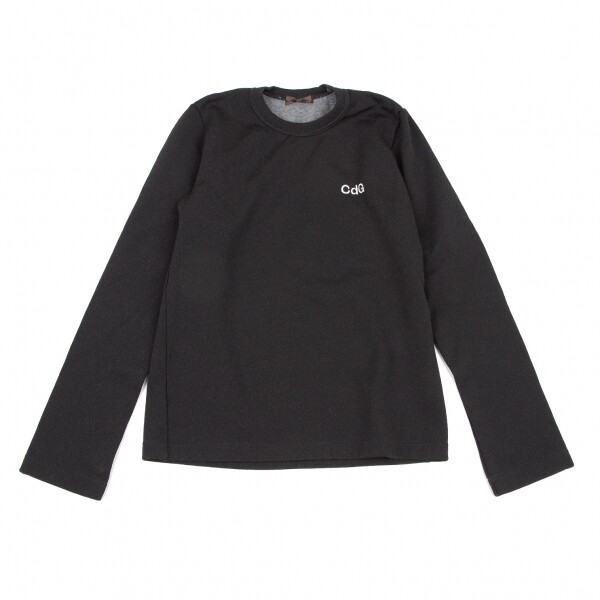 COMME des GARCONS Logo Embroidery Jersey T Shirt Size S-M(K