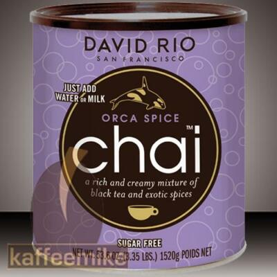 David Rio Orca Spice Chai Tee - 1520g Dose zuckerfrei Foodservice