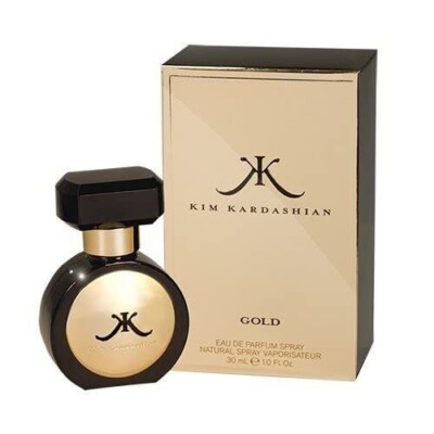 Kim Kardashian Gold Perfume for Women Eau De Parfum Spray 1 oz 30 ml New in Box