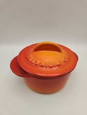 De Staub La Midinette Orange Enamel 8 oz Mini...