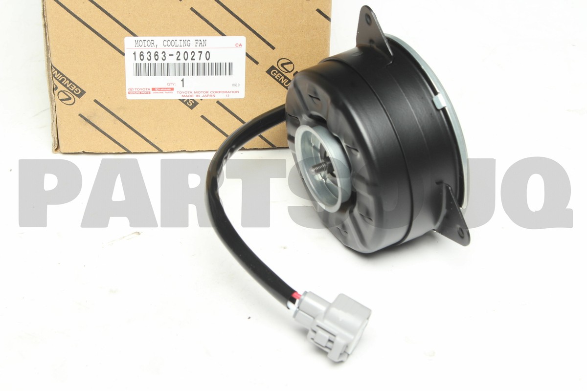 1636320270 Genuine Toyota MOTOR, COOLING FAN 16363-20270 | eBay 