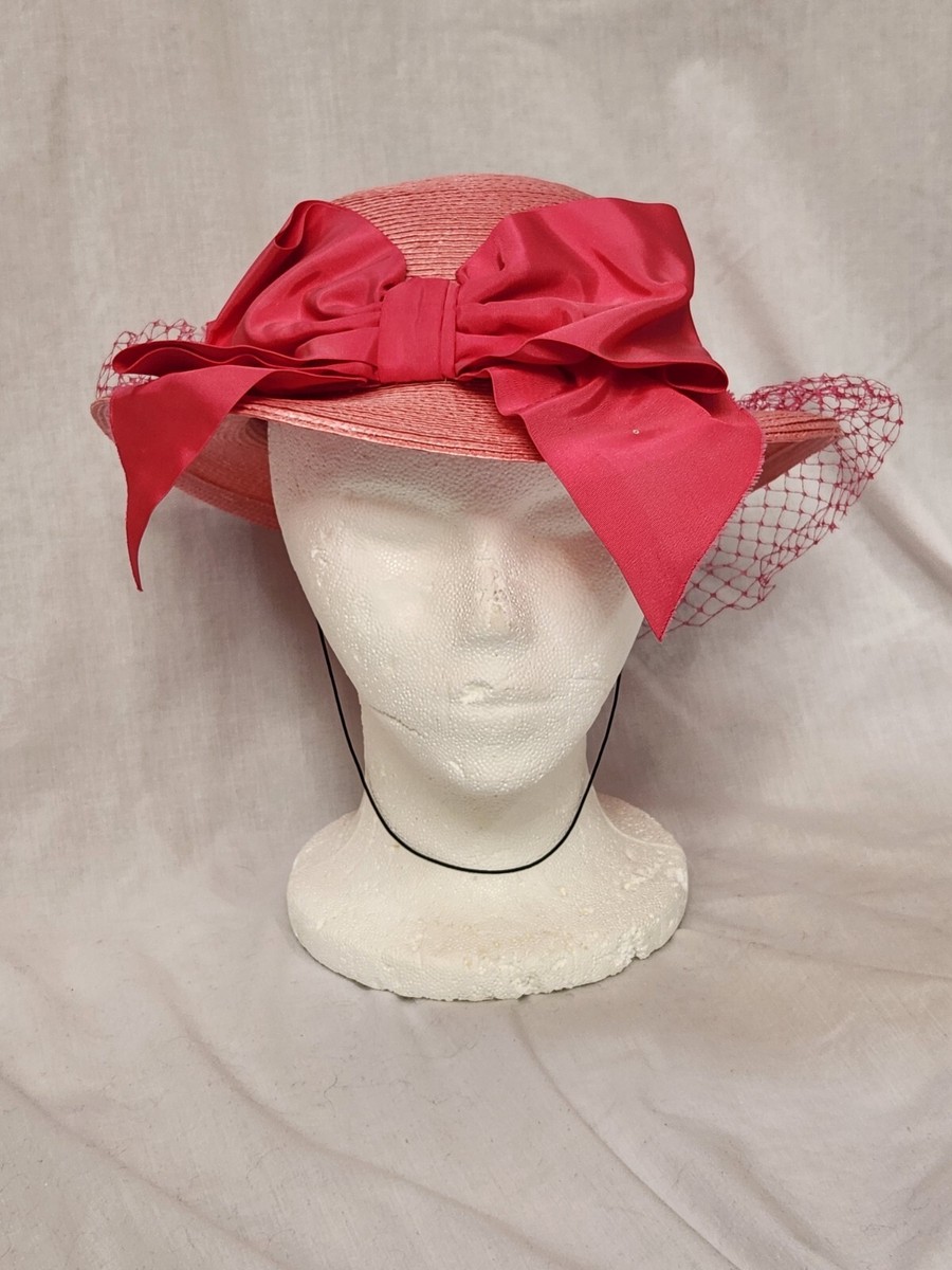 Beautiful Pink Bellini Dress Up Hat Fashion Hat. Decorative  display picture 3